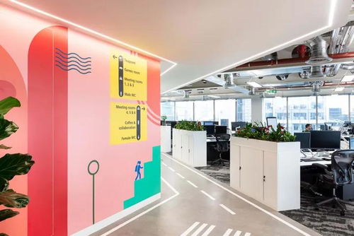 多彩孟菲斯 英國廉價機票平臺travelfusion倫敦辦公設計欣賞